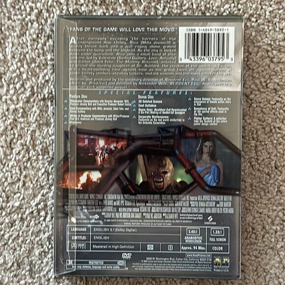 Resident Evil: Apolcalypse DVD! - Picture 2 of 5